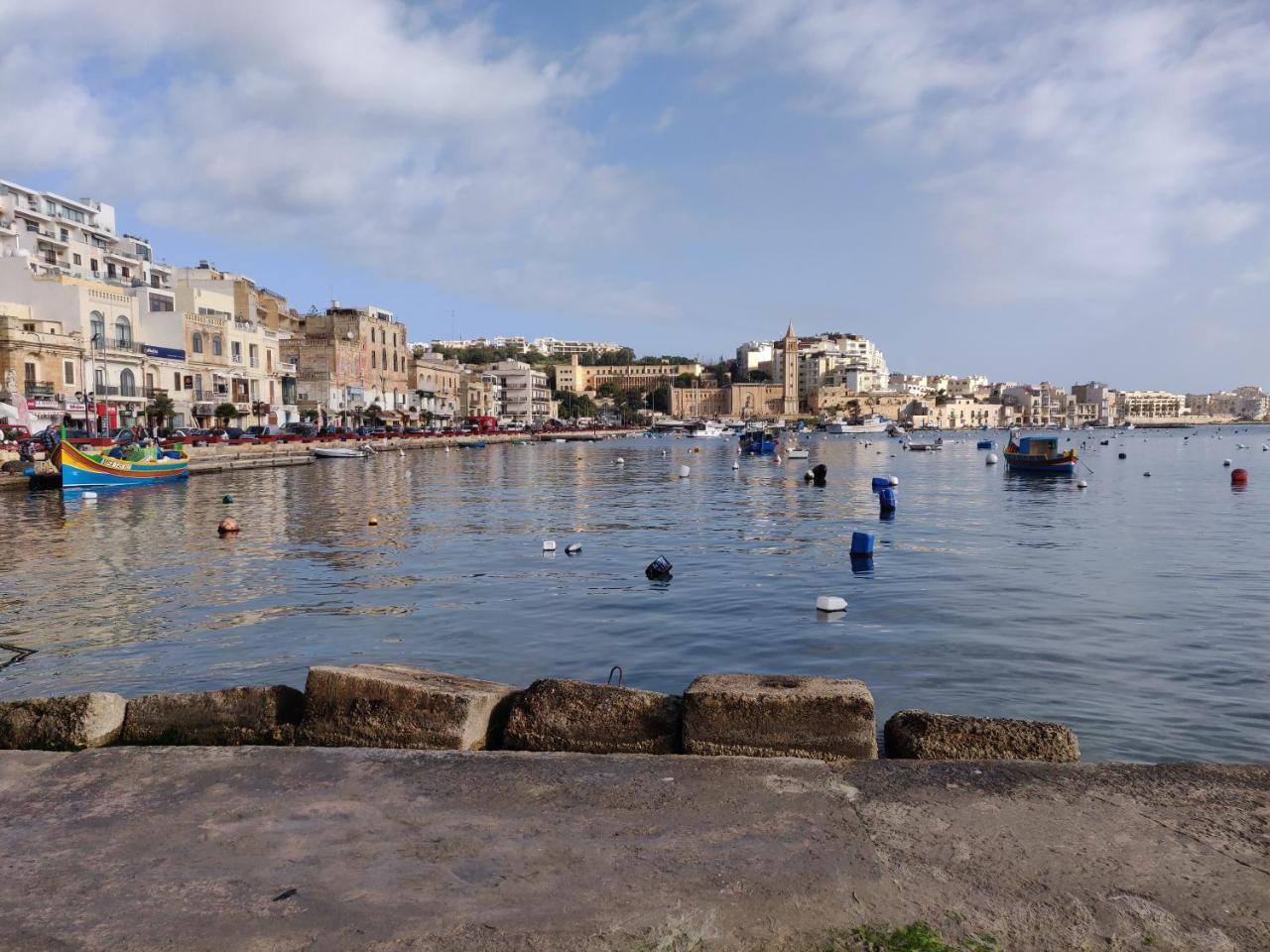 Panoramic Penthouse In Marsascala Which Enjoys Sea And Country Views Apartment Marsaskala Exterior photo